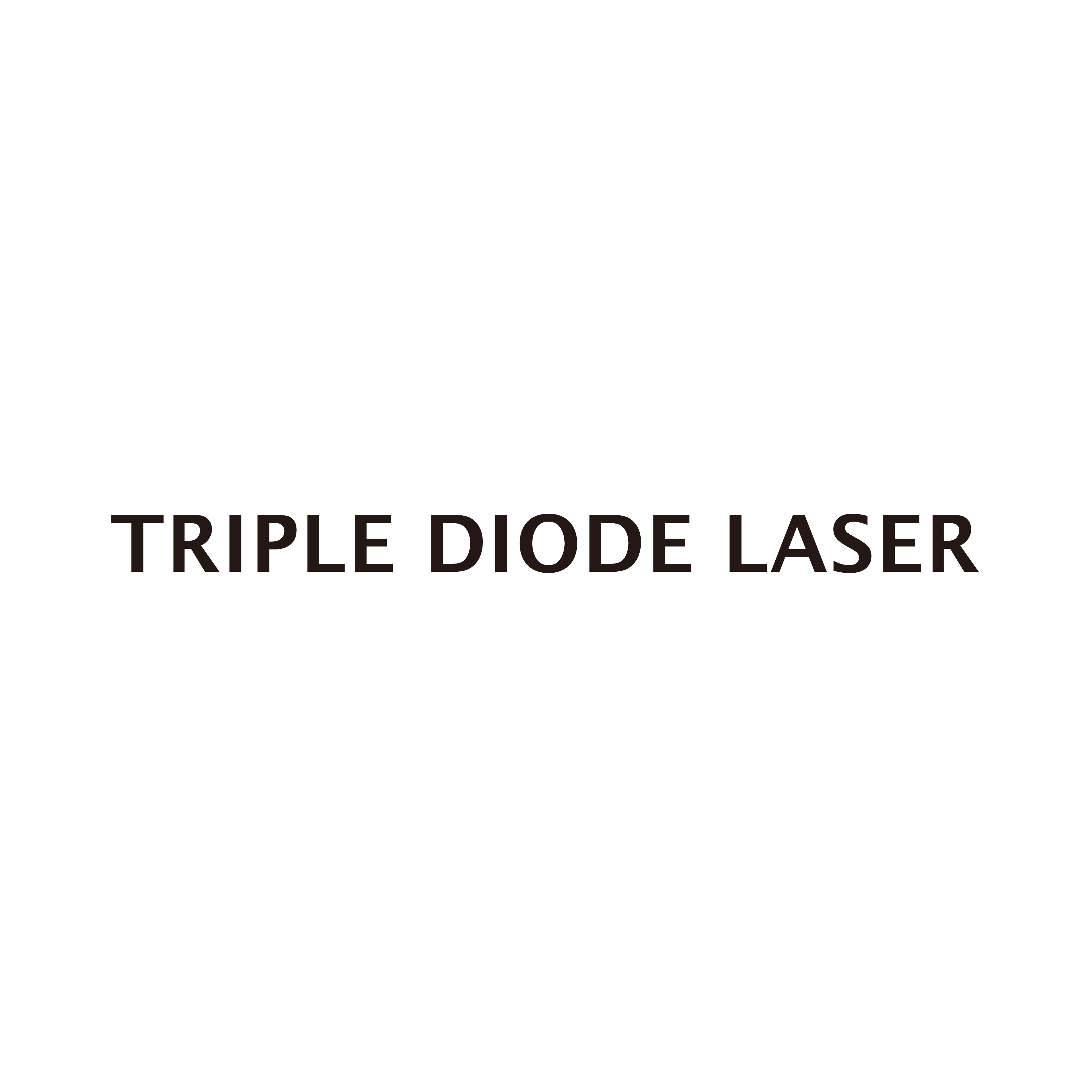 Triple Diode Laser 冰點脫毛美白煥肌儀